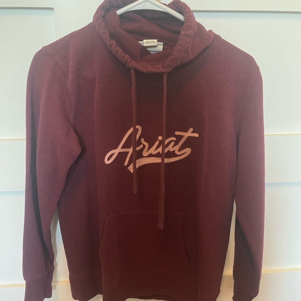 Ariat Burgundy Pullover Hoodie